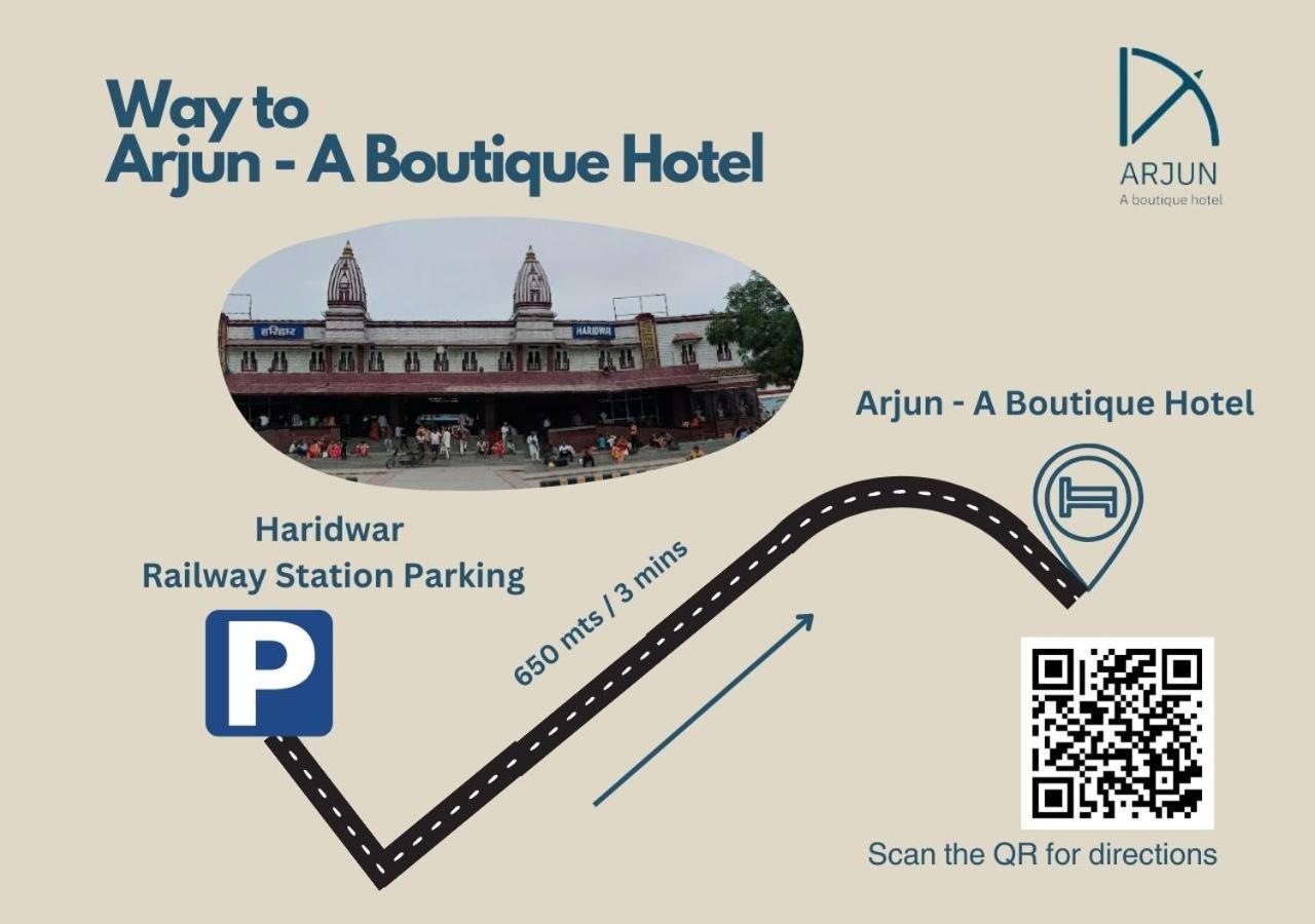 Arjun - A Boutique Hotel Haridwār Exterior foto